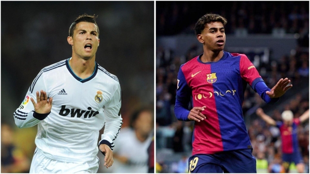 Màn ăn mừng tái hiện lại động tác của CR7